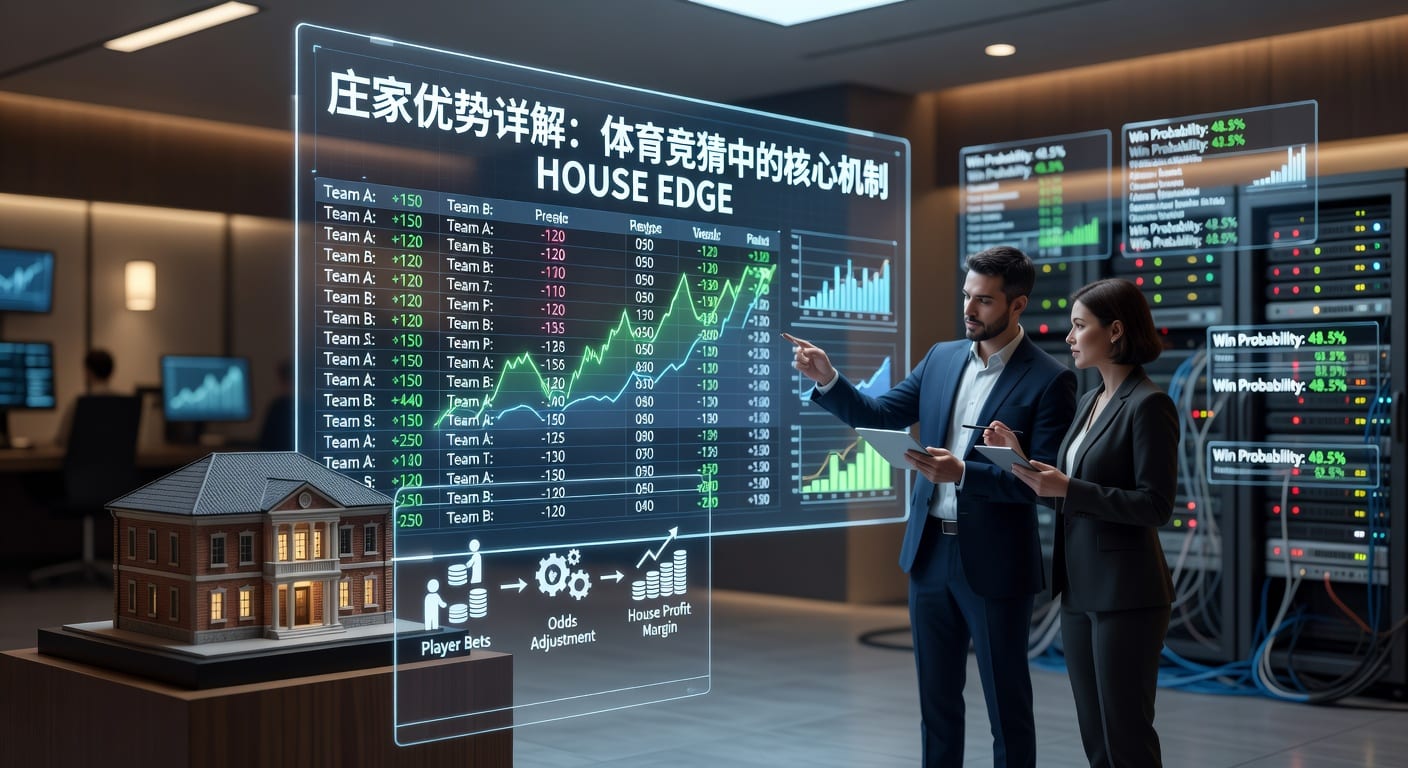 庄家优势 house edge：体育投注中的长期收益逻辑