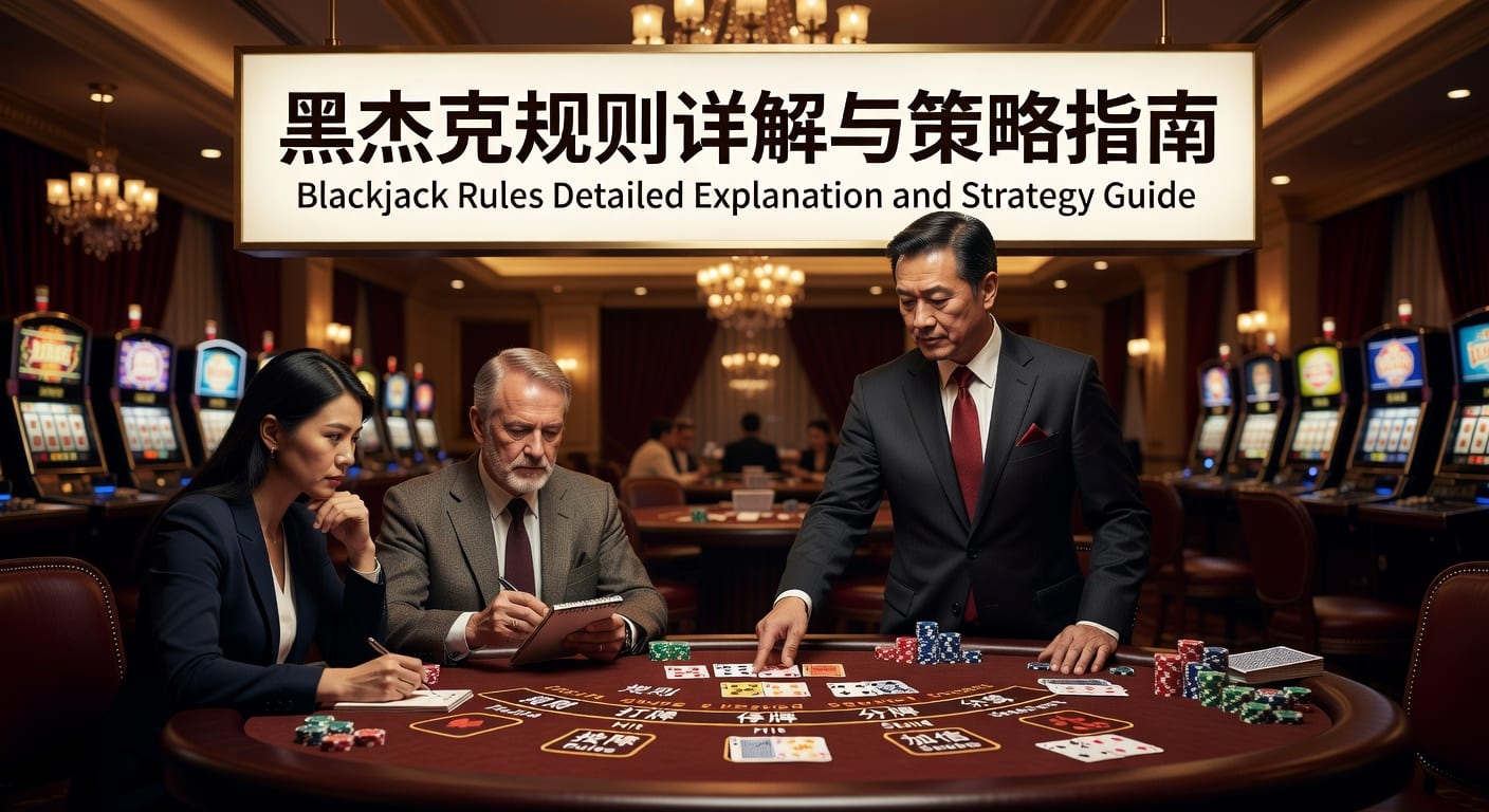 二十一点 blackjack 规则策略与赔率解析