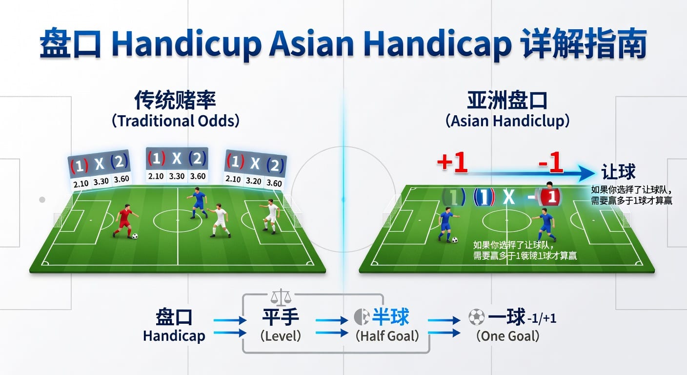 亚洲盘 asian handicap 读盘思路与风险控制