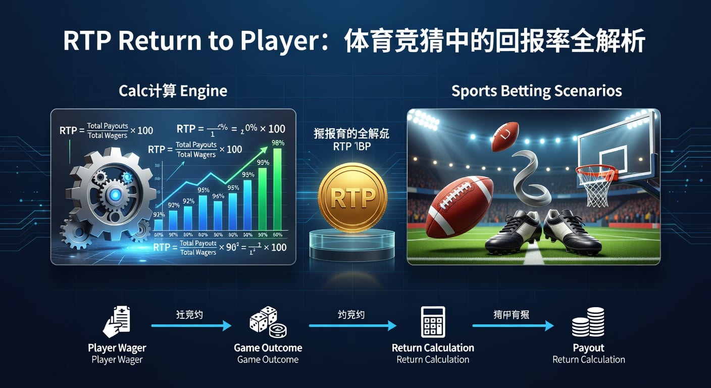 RTP return to player 解析：回报率、波动与体育投注技巧